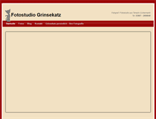 Tablet Screenshot of grinsekatz.com